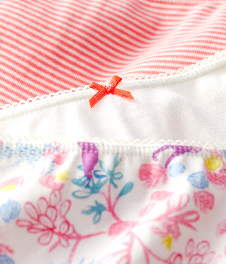 Lot de 3 shorties jungle petite fille multicouleur