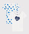 Lot de 2 tee-shirts manches courtes cœurs petite fille variante 1