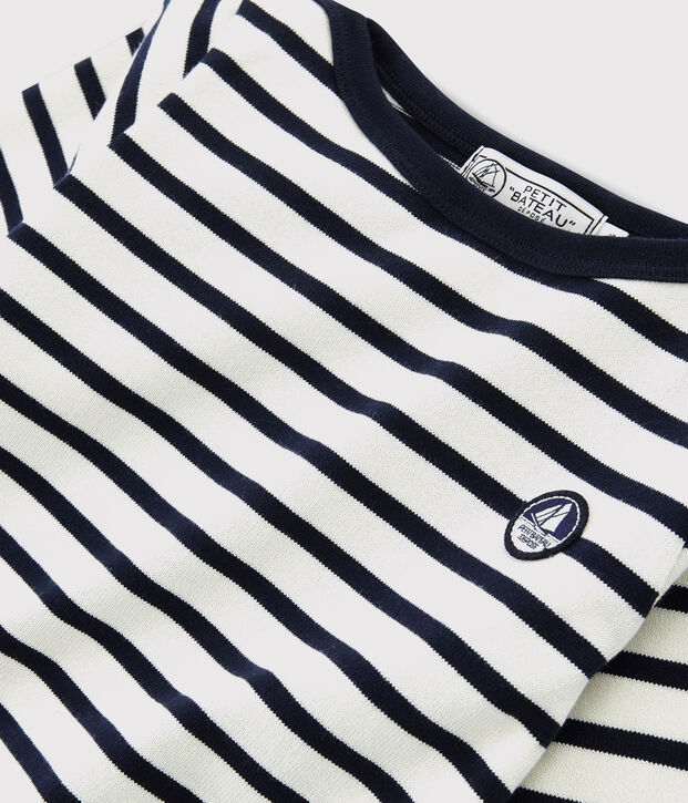 Marini&egrave;re iconique enfant gar&ccedil;on blanc/bleu