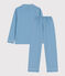 Pyjama petit garçon en jersey bleu AZUL
