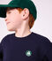 Sweatshirt enfant en coton uni bleu marine