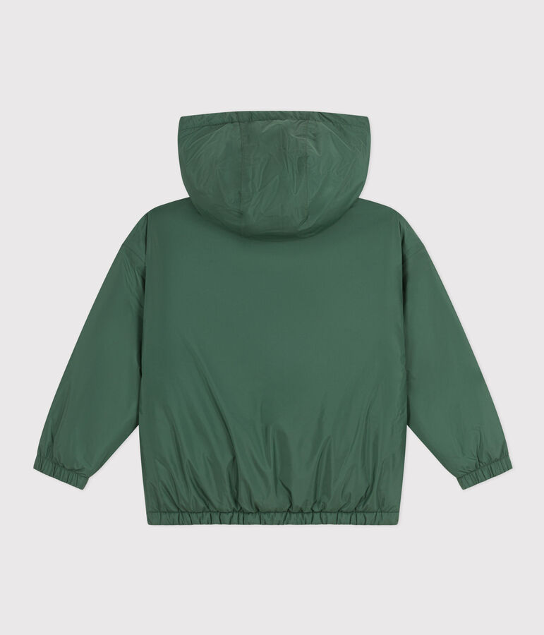 Coupe-vent chaud enfant gar&ccedil;on vert