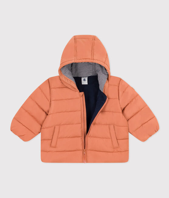 Doudoune doublée polaire bébé rose SIENNA