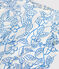Combicourte bébé en coton sans manches, imprimée cerises bleues bleu MARSHMALLOW/ PORCELANA