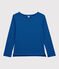 T-shirt marinière en coton Femme bleu SMOKING/ RUISSEAU