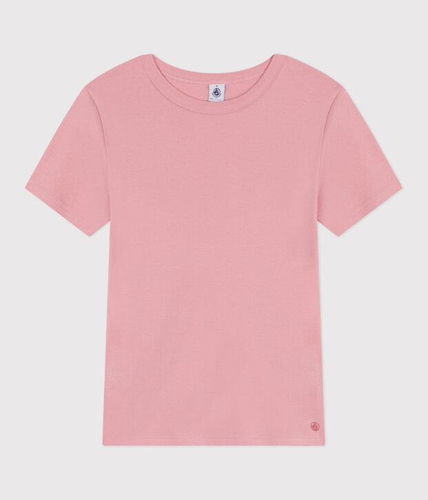 Tee-shirt Femme l'Iconique en coton uni rose