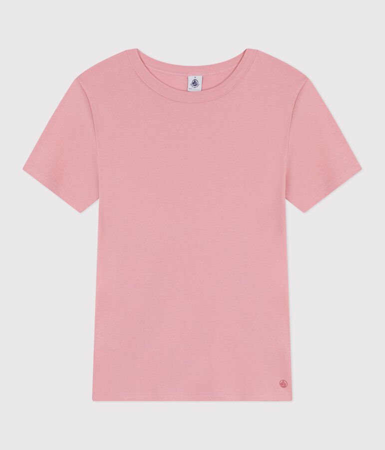 Tee-shirt Femme l'Iconique en coton uni rose