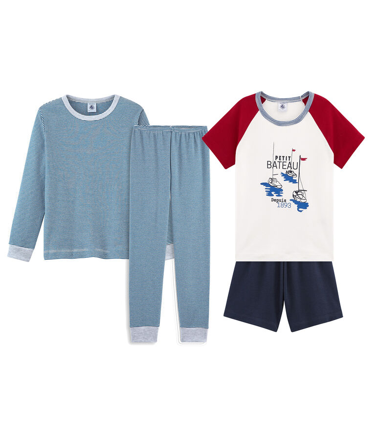 Lot de 2 pyjamas gar&ccedil;on multicouleur