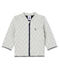 Cardigan bébé garçon en tubique matelassé gris BELUGA CHINE CN