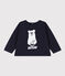 Sweatshirt en molleton bébé bleu SMOKING