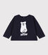 Sweatshirt en molleton bébé