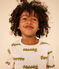Pyjama imprimé animal en coton enfant blanc AVALANCHE/ MULTICO