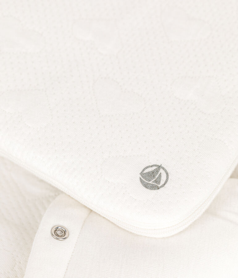 Nid d'ange en tubique b&eacute;b&eacute; blanc MARSHMALLOW