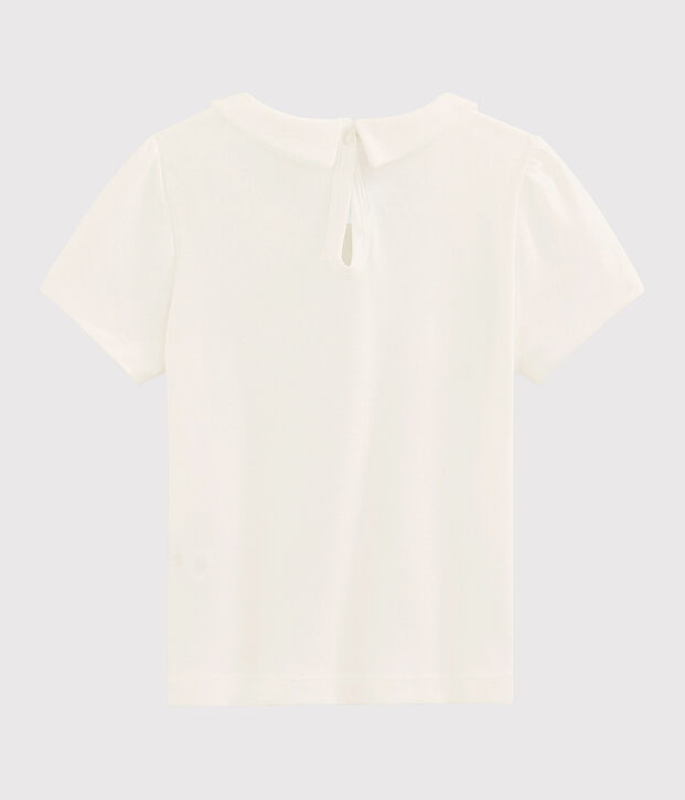 Tee-shirt enfant fille blanc