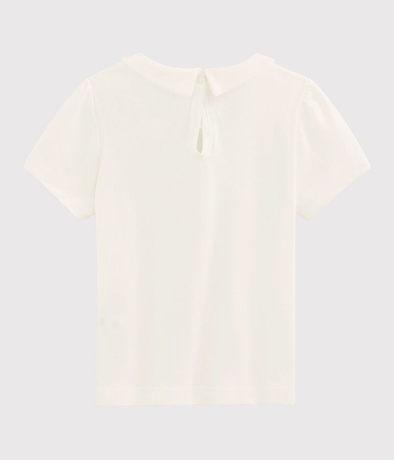 Tee-shirt enfant fille blanc