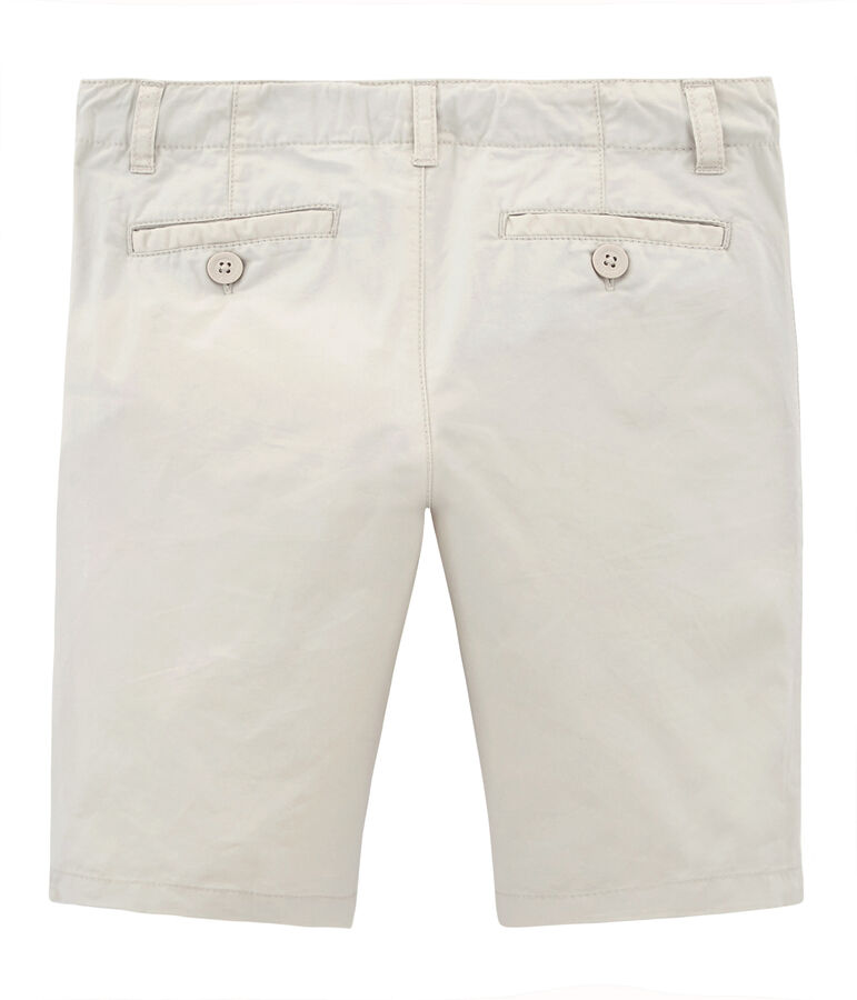 Bermuda enfant gar&ccedil;on beige