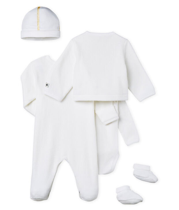 Trousseau naissance mixte multicouleur