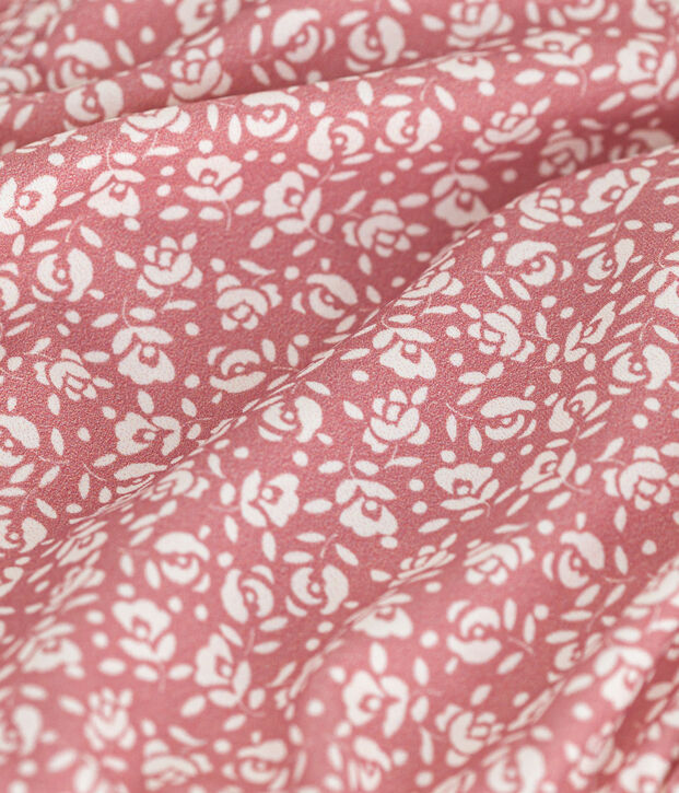 Culotte de bain b&eacute;b&eacute; rose/blanc