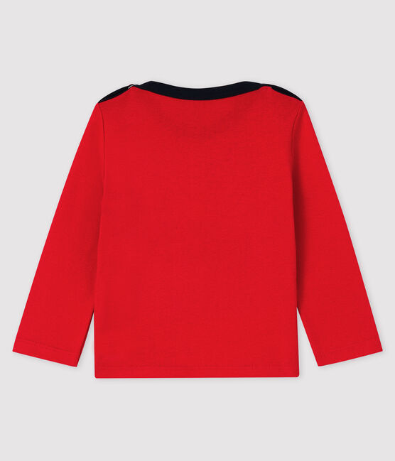 Tee-shirt bébé garçon rouge TERKUIT