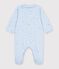 Pyjama b&eacute;b&eacute; en tubique imprim&eacute; &eacute;toile bleu/multicouleur