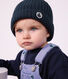 Bonnet b&eacute;b&eacute; en tricot doubl&eacute; en polaire