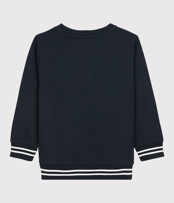Sweatshirt en molleton enfant garçon bleu SMOKING
