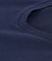 Tee-shirt LE DROIT col V en coton Femme bleu SMOKING