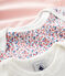 Lot de 3 bodies manches courtes bébé fille variante 1