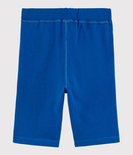 Bermuda en jersey enfant garçon bleu SURF