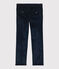 Pantalon en velours enfant garçon bleu SMOKING