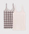 Lot de 2 chemises à bretelles femme variante 2