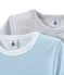 Lot de 2 t-shirts garçon manches courtes blanc LOT