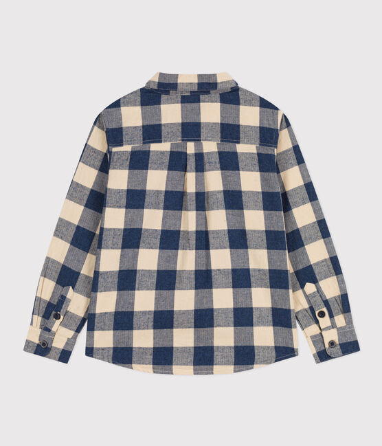 Chemise à carreaux en flanelle de coton enfant garçon INCOGNITO/ AVALANCHE