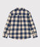 Chemise à carreaux en flanelle de coton enfant garçon INCOGNITO/ AVALANCHE