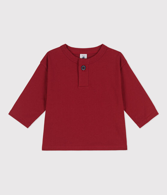 Tee-shirt manches longues bébé en coton STOP