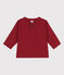 Tee-shirt manches longues bébé en coton STOP
