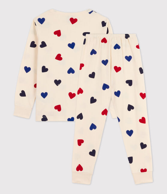 Pyjama en coton enfant blanc AVALANCHE/ MULTICO