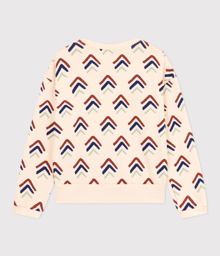 Sweatshirt en molleton femme blanc AVALANCHE/ MULTICO