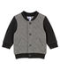 Cardigan bébé garçon en tubique pied-de-poule