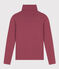 Tee-shirt col roulé L'ICONIQUE en coton Femme marron JUKE BOX