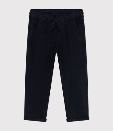 Pantalon en velours côtelé enfant garçon
