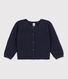 Cardigan en coton enfant fille