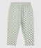 Pantalon en tubique bébé blanc AVALANCHE/ BRUT