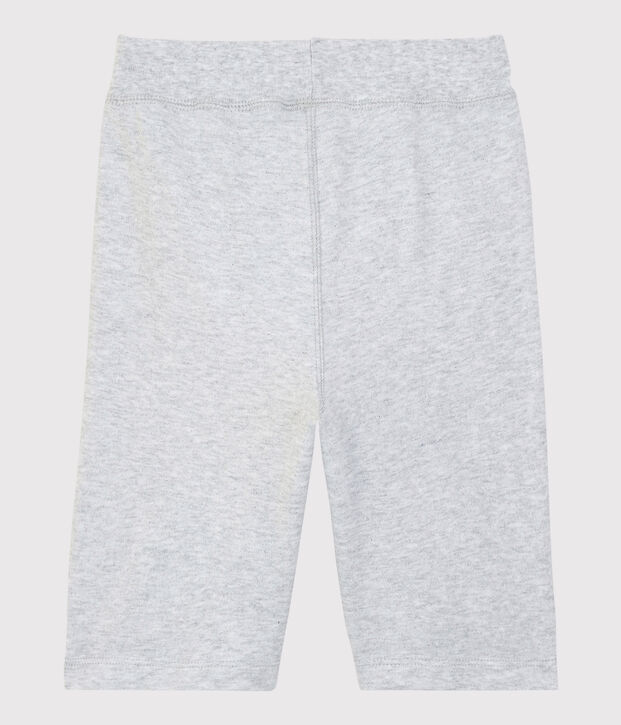 Bermuda en jersey enfant gar&ccedil;on gris