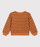 Sweatshirt en bouclette éponge enfant fille / garçon ECUREUIL/ SMOKING