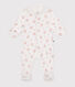 Pyjama imprimé fleurs en coton bébé