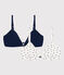 Lot de 2 soutiens-gorge  coeur fille en coton et élasthanne variante 1