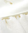 Robe manches longues bi-matière bébé fille blanc MARSHMALLOW CN