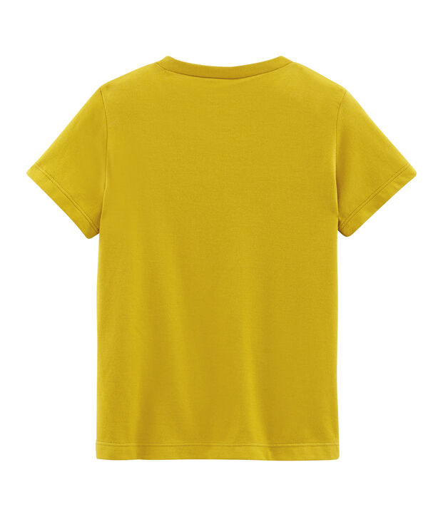 Tee-shirt enfant gar&ccedil;on &agrave; manches courtes vert