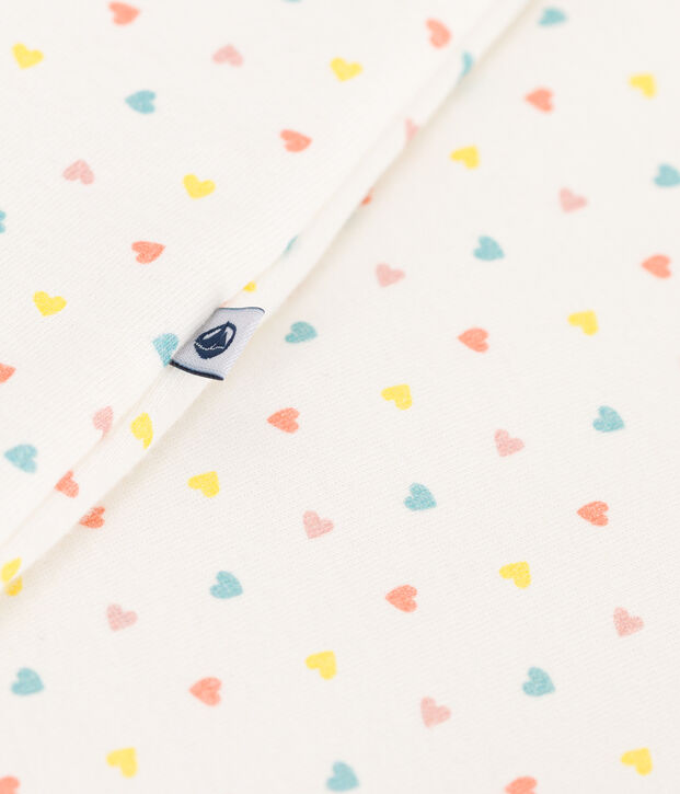 Gigoteuse b&eacute;b&eacute; en coton imprim&eacute; TOG 1.5 blanc/multicouleur